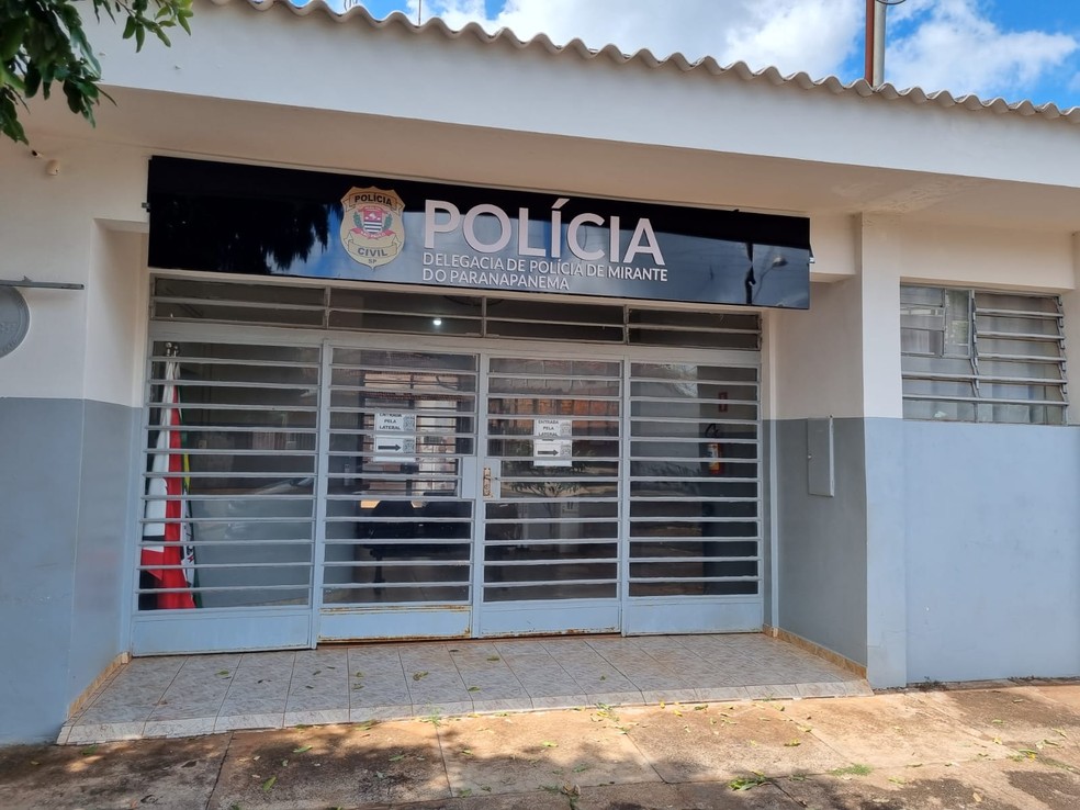 Delegacia da Polícia Civil de Mirante do Paranapanema  — Foto: Arquivo/g1
