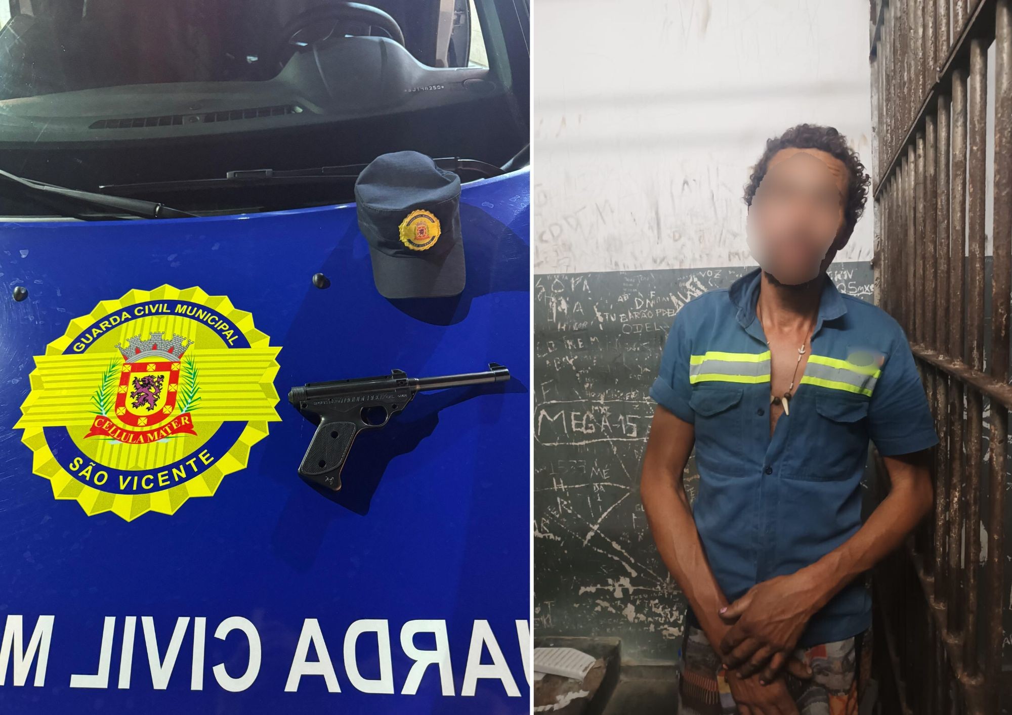 Homem armado é detido durante procissão em cidade de SP