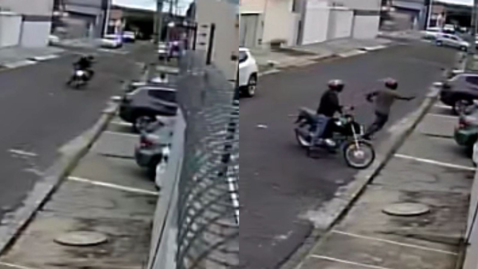 Vídeo mostra dupla perseguindo e matando ex-detento a tiros no Centro de Teresina