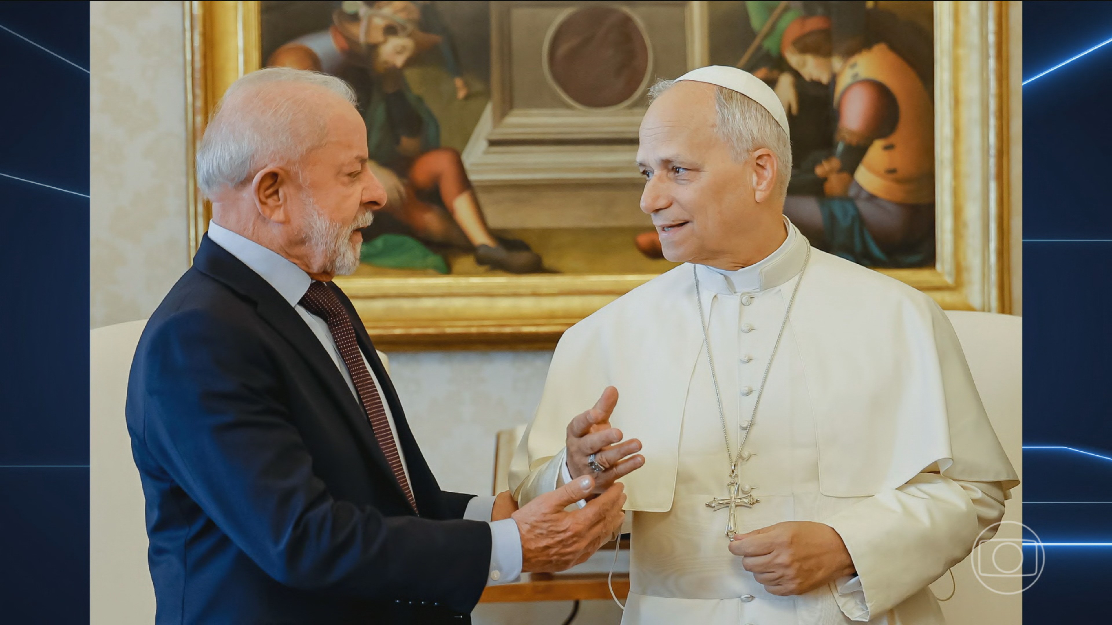 Lula se encontra pela primeira vez com o Papa Leão XIV