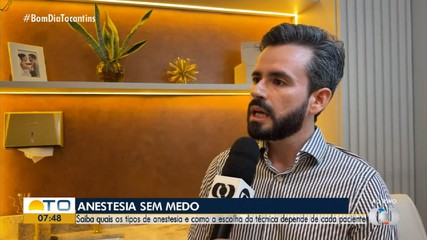 Anestesista comenta sobre tipos de anestesia e preparação para uso correto