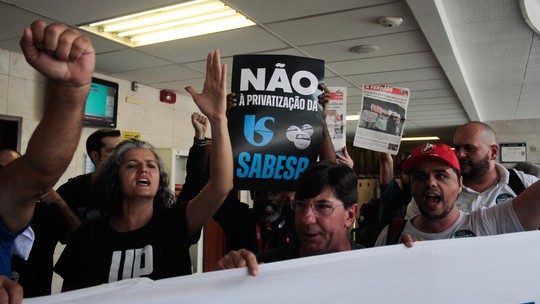 Câmara de SP aprova privatização da Sabesp em 1º turno - Foto: (Bruno Escolástico/E.Fotografia/Estadão Conteúdo)