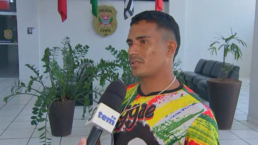 2 de 7
Wagner da Silva Carvalho estava dormindo quando acidente aconteceu — Foto: Reprodução/TV TEM