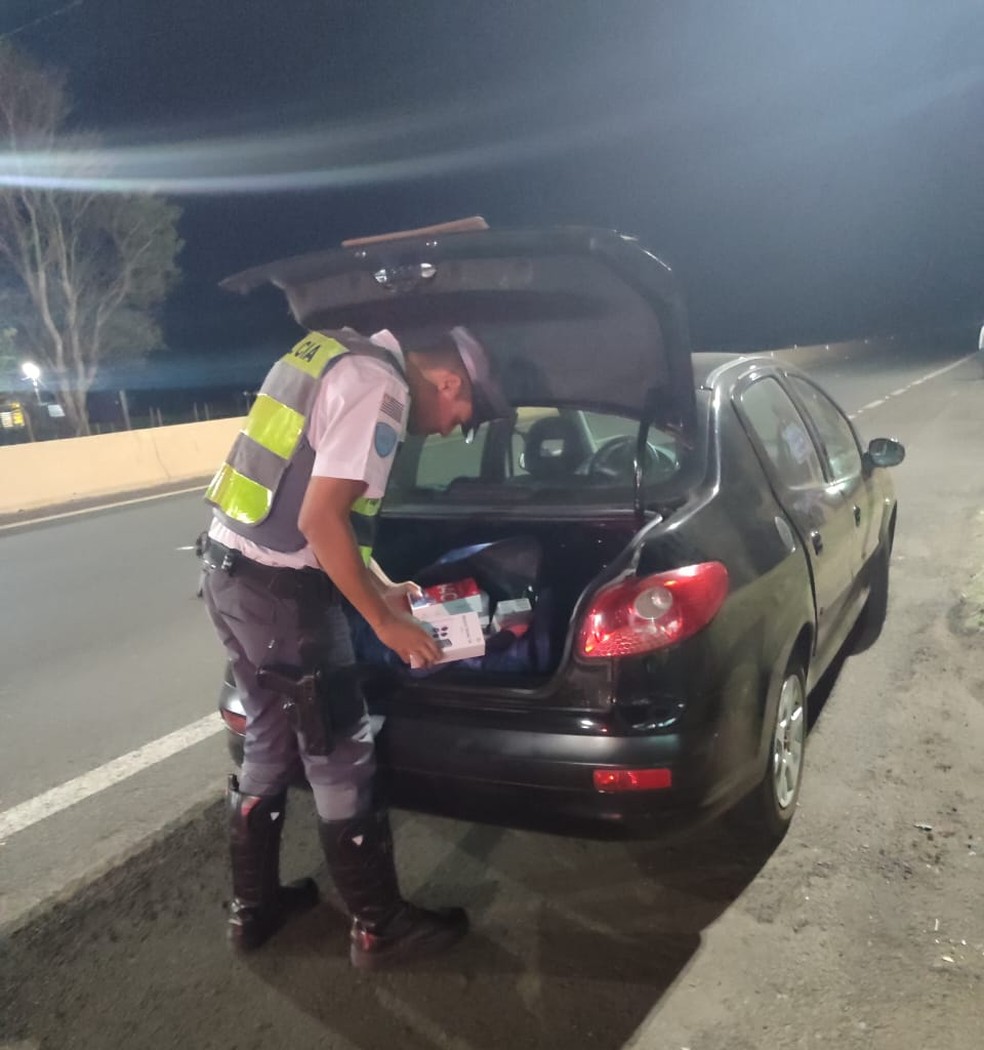 Ocorrência foi registrada na Rodovia Raposo Tavares (SP-270) — Foto: Polícia Rodoviária