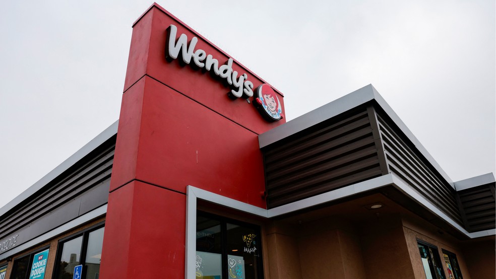 Fachada de um restaurante Wendy's nos EUA — Foto: AFP
