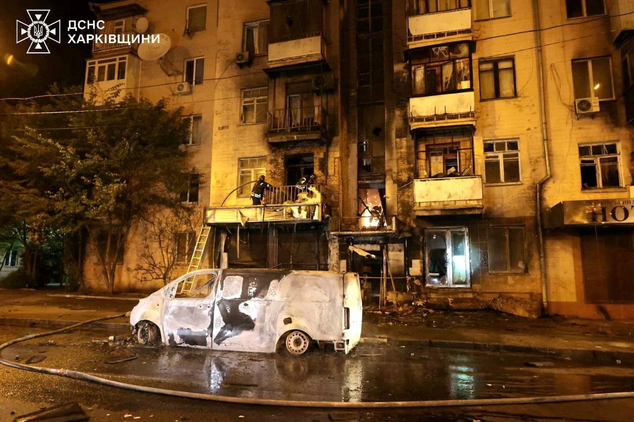 Ataque russo com drones fere ao menos 46 pessoas em Kharkiv, na Ucrânia