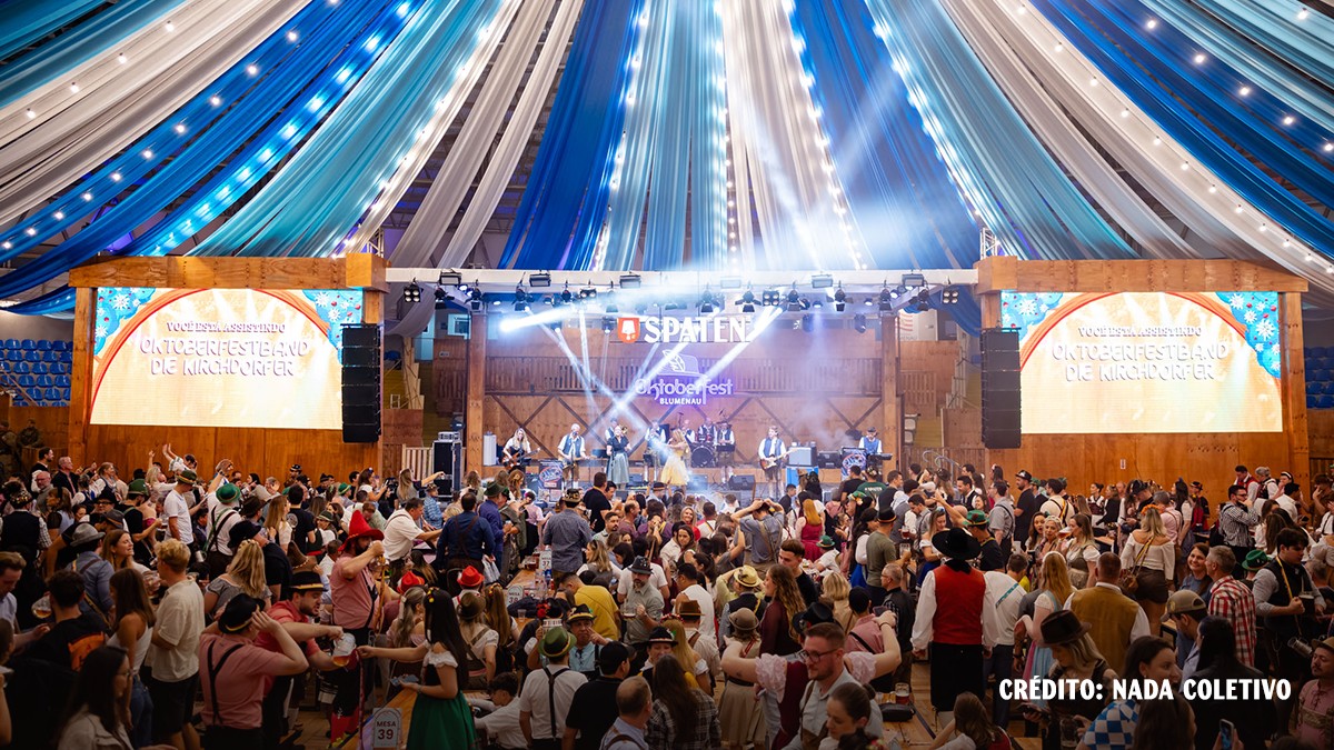 Spaten lança rótulo especial em comemoração aos 40 anos de Oktoberfest Blumenau
