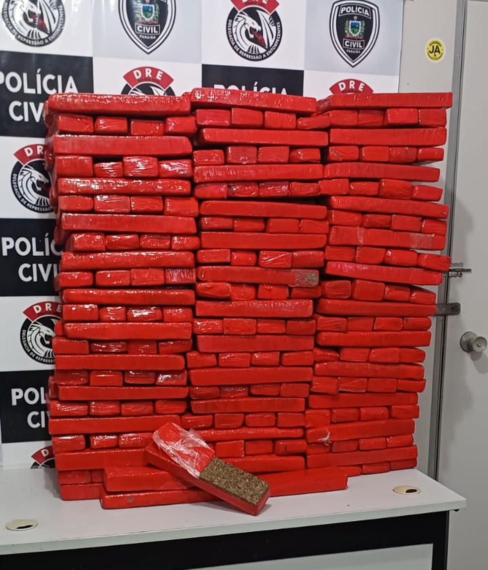 Material foi levado para DRE, em Campina Grande — Foto: Divulgação/Polícia Civil
