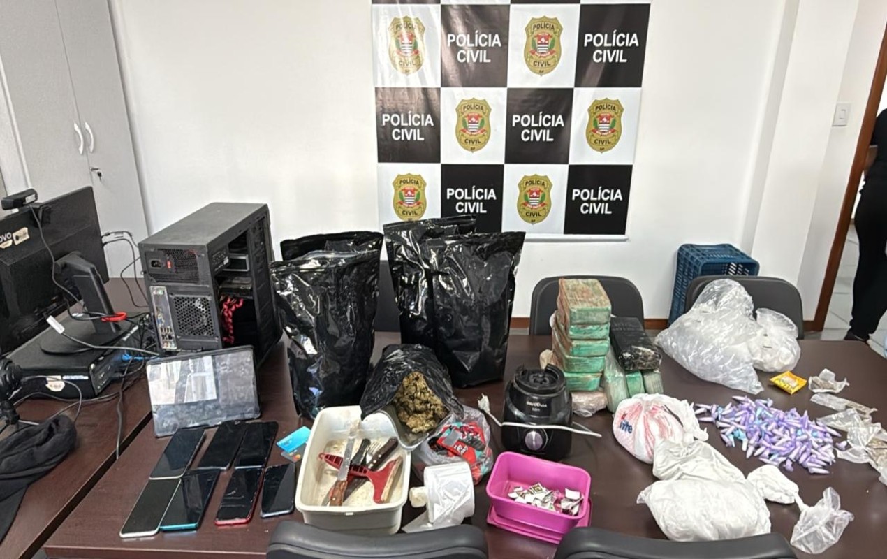 Polícia Civil faz operação para desarticular o fornecimento de drogas na região de Itapeva