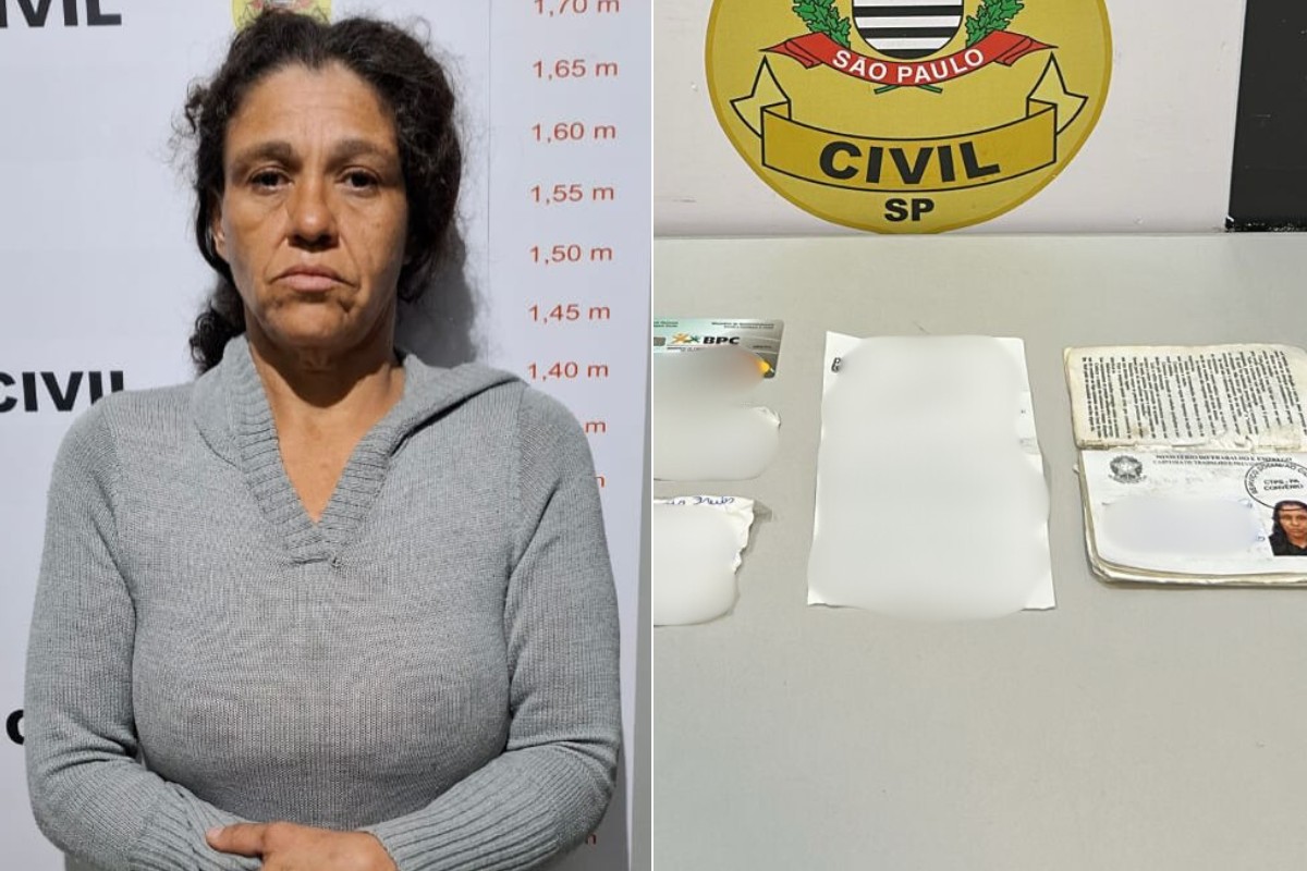 Mulher é presa após usar carteira de trabalho falsa e se passar por idosa para receber benefício do INSS