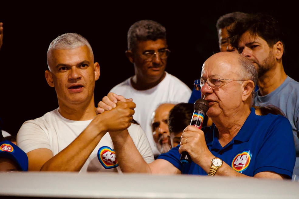 José Ronaldo é eleito prefeito de Feira de Santana pela quinta vez; Pablo Roberto será vice — Foto: Divulgação