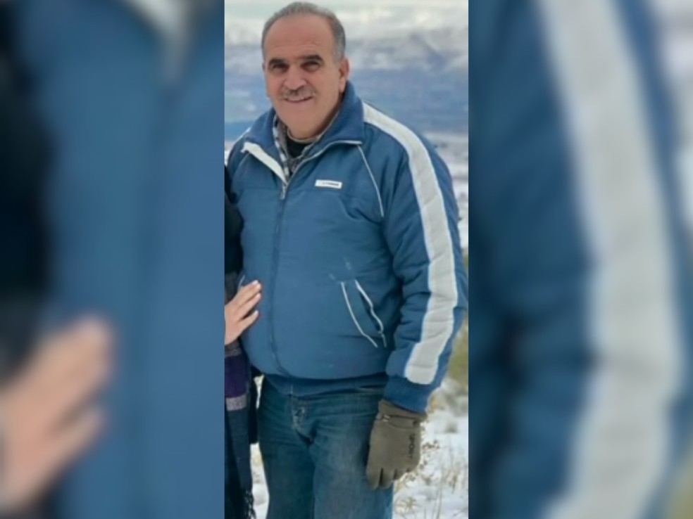 Kamal Hussein Abdallah, de 64 anos, era libanês e morreu em ataque no país — Foto: Reprodução/RPC