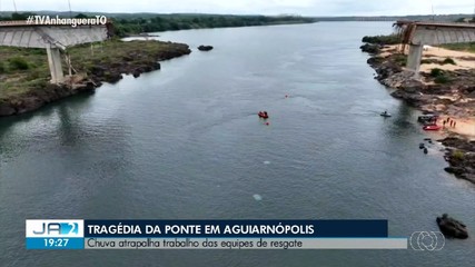 Carro que caiu em desabamento da ponte JK é retirado da água
