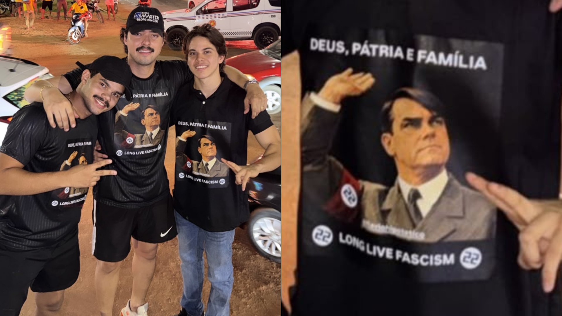 Fique por dentro: Jovens investigados por camiseta com apologia ao nazismo contam que amigo desenhou modelo e grupo mandou confeccionar peças