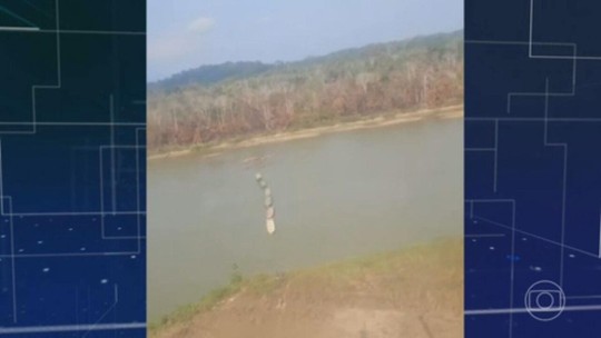 22 pessoas são presas pela PF na terra indígena Yanomami - Programa: Jornal Nacional 