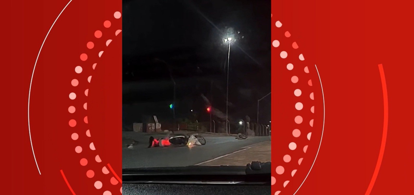 VÍDEO: Motociclista inabilitada atropela homem em Montes Claros