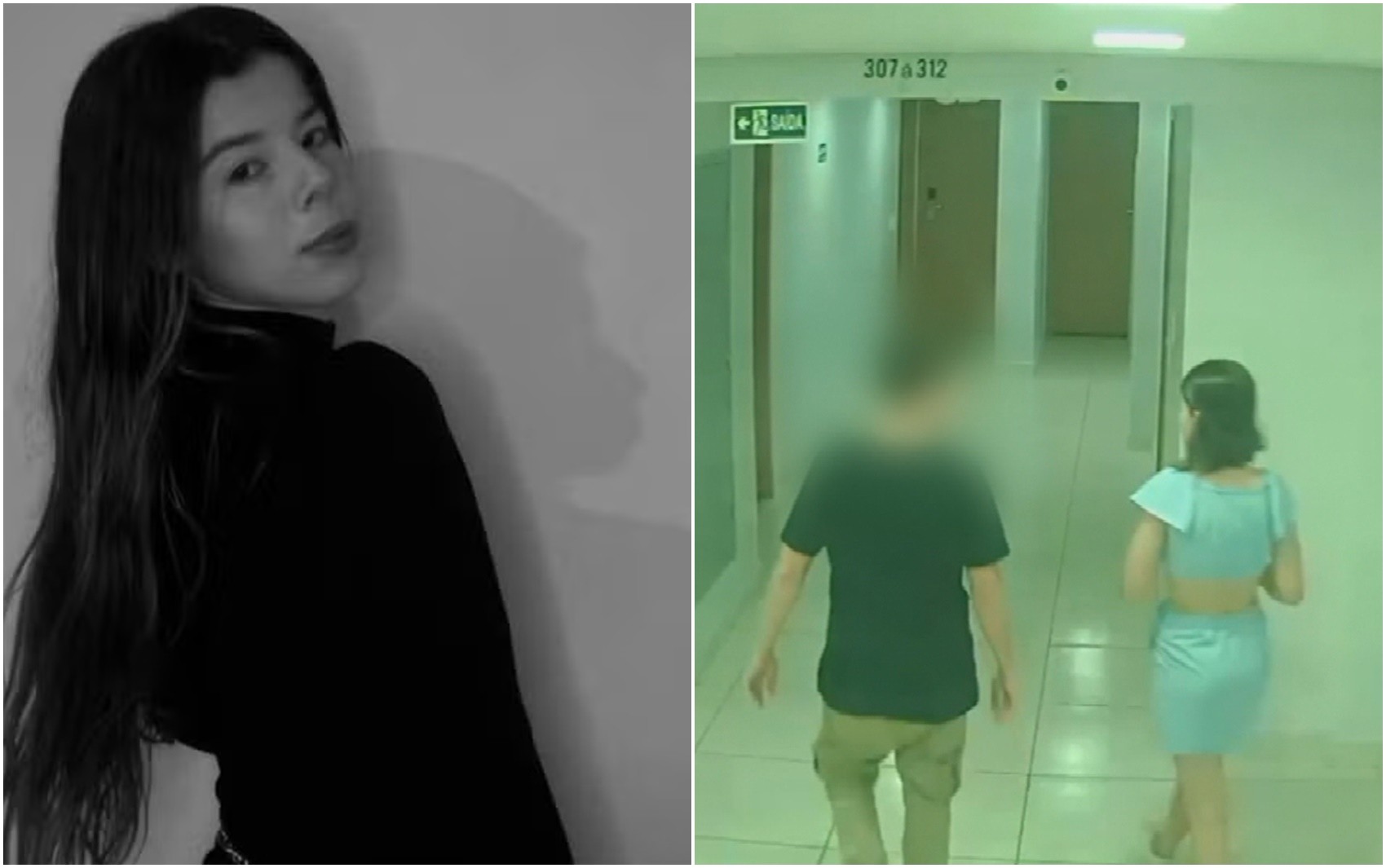 Vídeo mostra quando jovem preso após pai entregá-lo à polícia chega com a companheira a apartamento minutos antes de matá-la, diz delegado