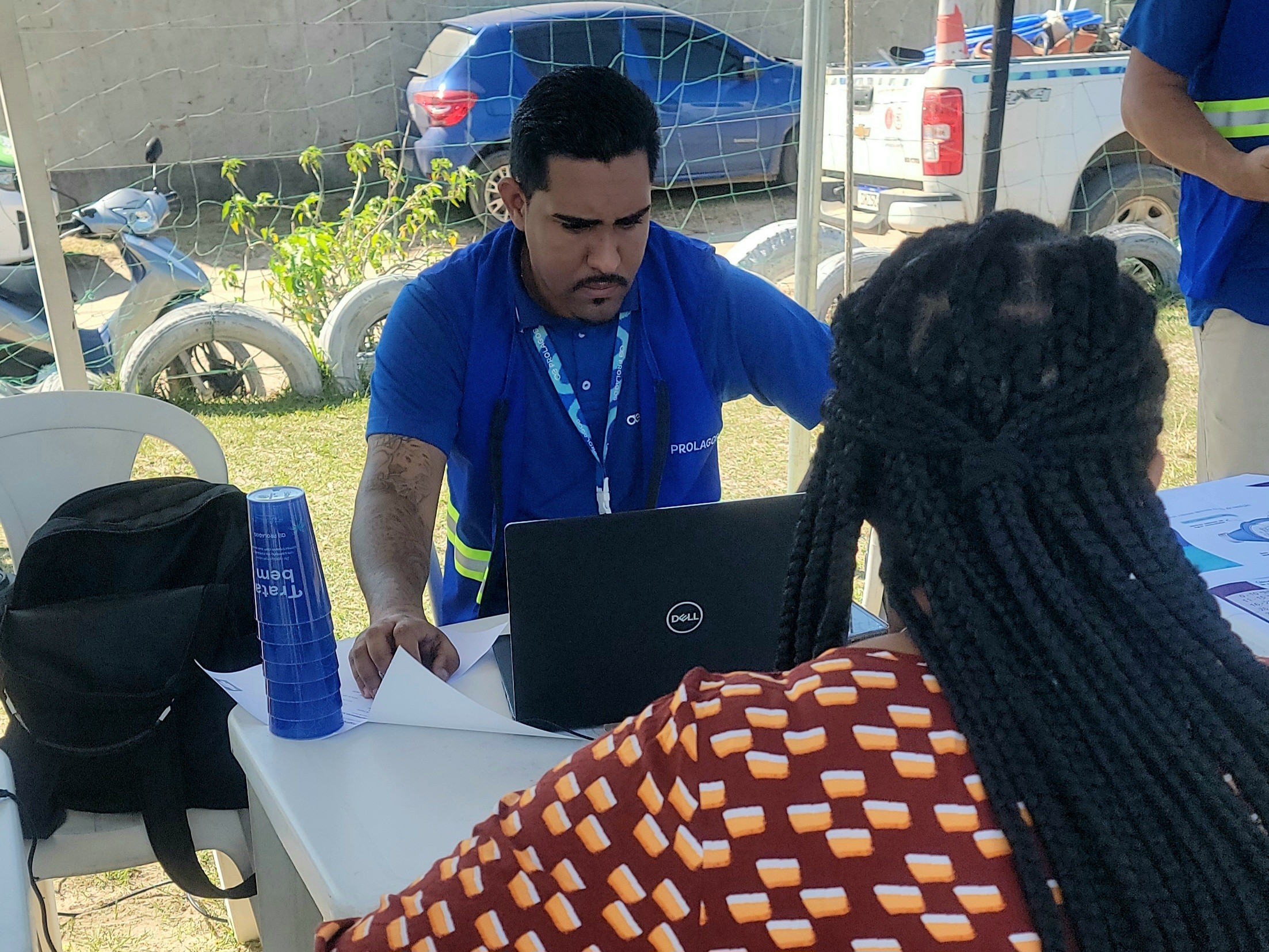 Chegada da água tratada é festejada no Parque Arruda, em São Pedro da Aldeia