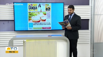 Acidente que matou pai e filha é destaque no Jornal Daqui desta terça-feira (12)
