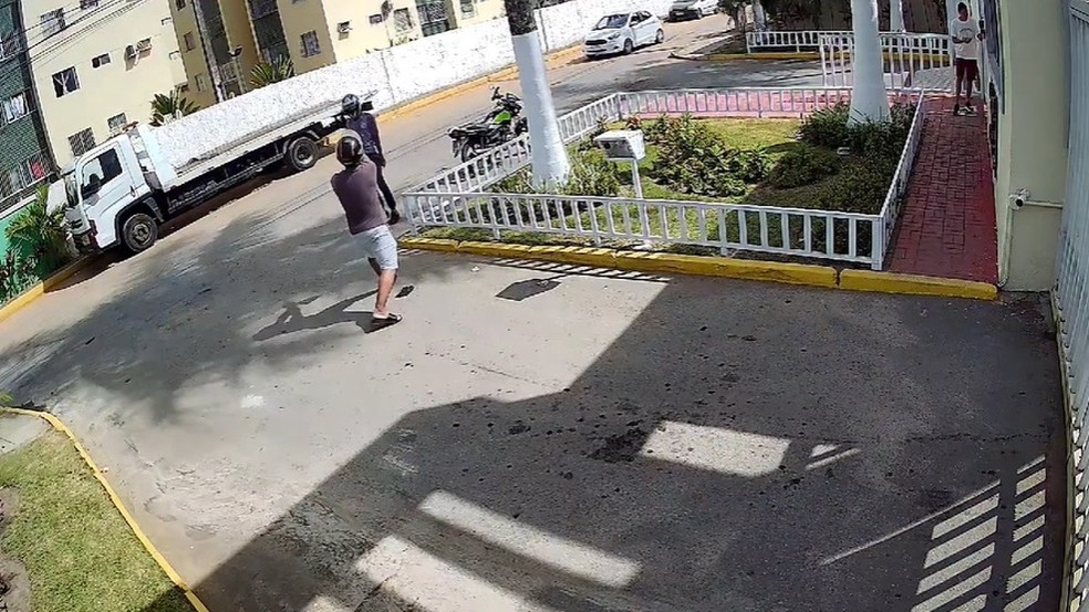 Motociclista de aplicativo morreu após ser baleado por PM em Camaragibe, no Grande Recife — Foto: Reprodução/WhatsApp