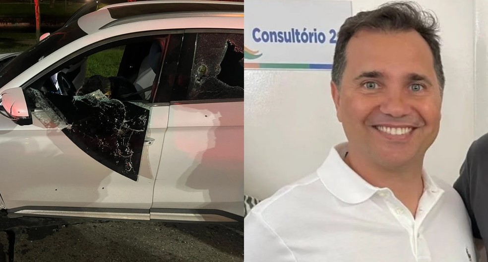 Ex-vereador de Queimados morre baleado no RJ. — Foto: Reprodução