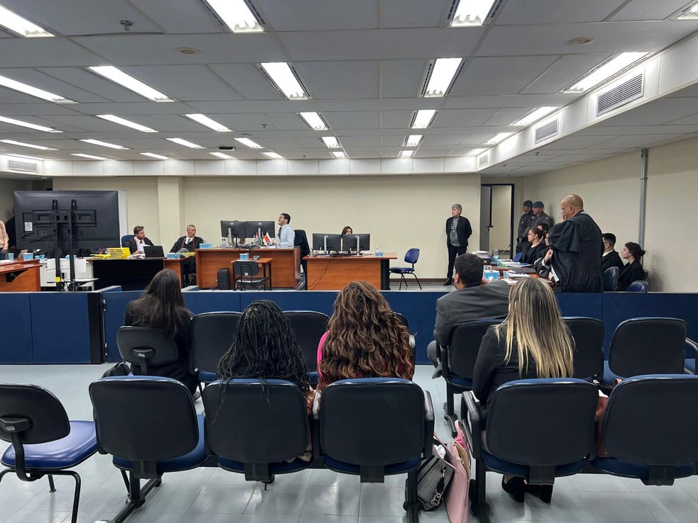 Plenário onde ocorre o julgamento de Paulo Cupertino — Foto: Divulgação/Assessoria de Imprensa/Tribunal de Justiça de São Paulo (TJ-SP)