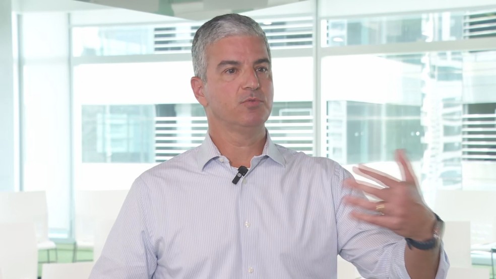 O presidente da Enel Distribuição São Paulo, Guilherme Lencastre. — Foto: Reprodução/TV Globo