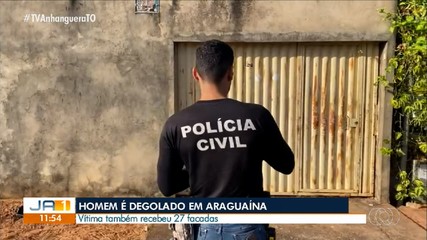 Homem é esfaqueado e degolado em Araguaína