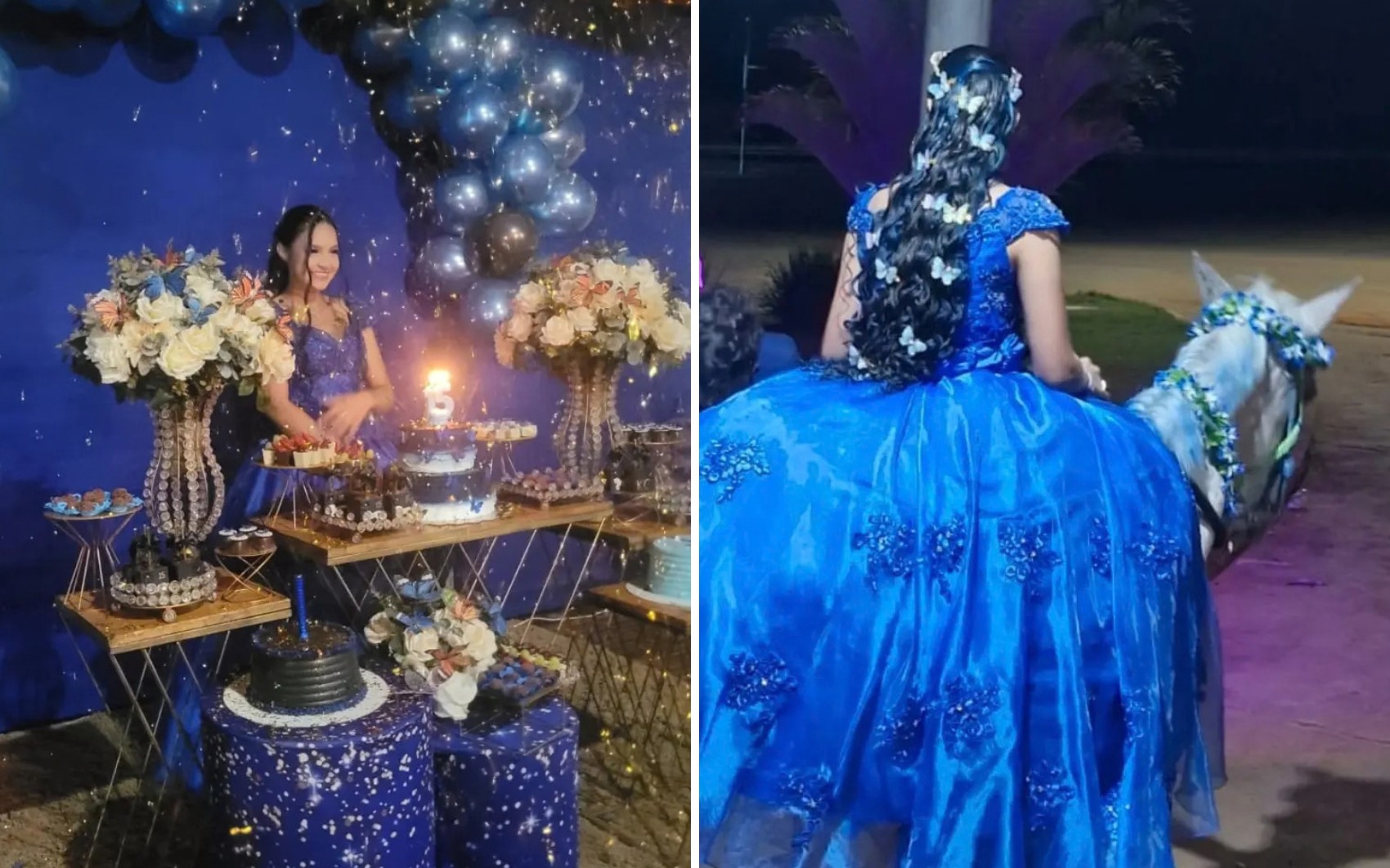 Avô homenageado por neta que entrou em aniversário de 15 anos montada em égua deixou dinheiro para festa antes de morrer, diz família