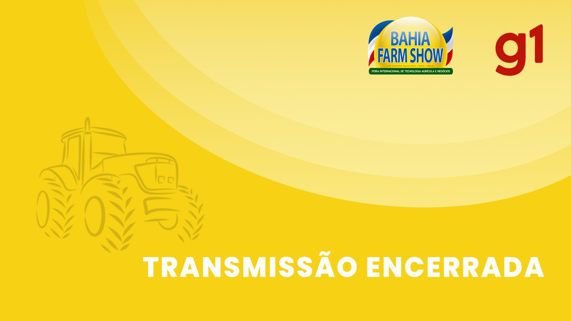 Transmissão encerrada: acompanhe mais da Bahia Farm Show no g1 Bahia