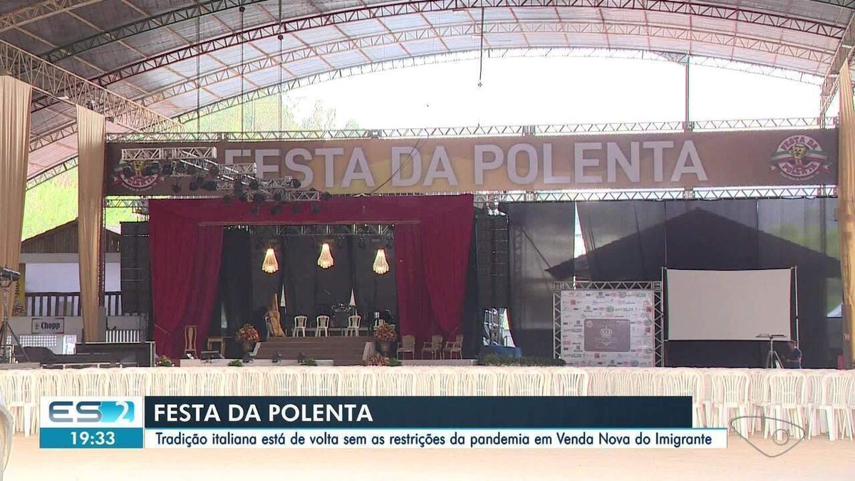 Festa da Polenta mantém tradição italiana no ES com muita música e