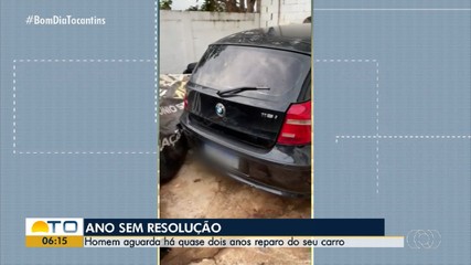 Morador de Palmas espera há dois anos por devolução de carro em oficina
