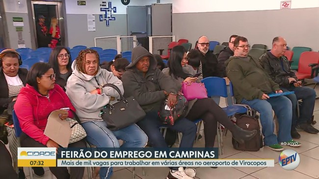 Aeroporto de Viracopos recebe feirão com 1，1 mil vagas de emprego nesta terça
