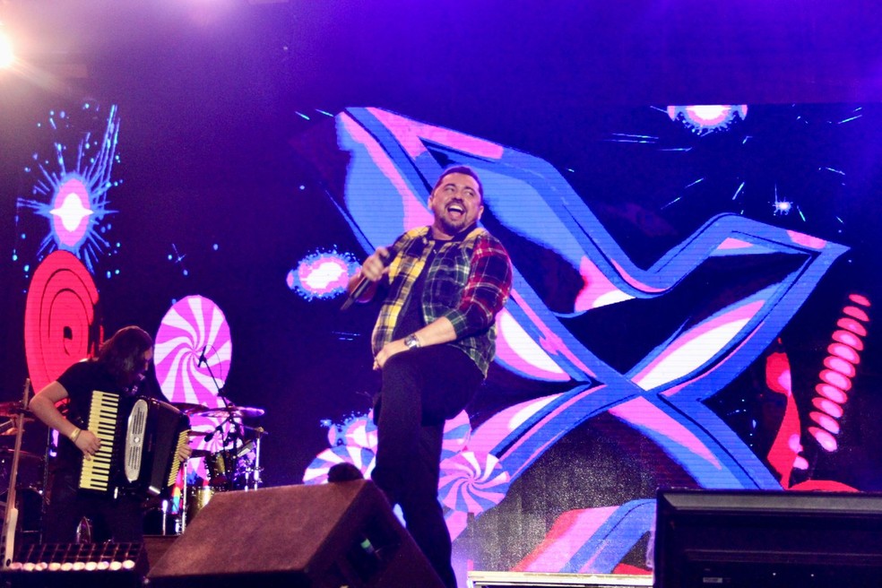 Xand Avião no São João 2023 de Campina Grande — Foto: Erickson Nogueira/g1