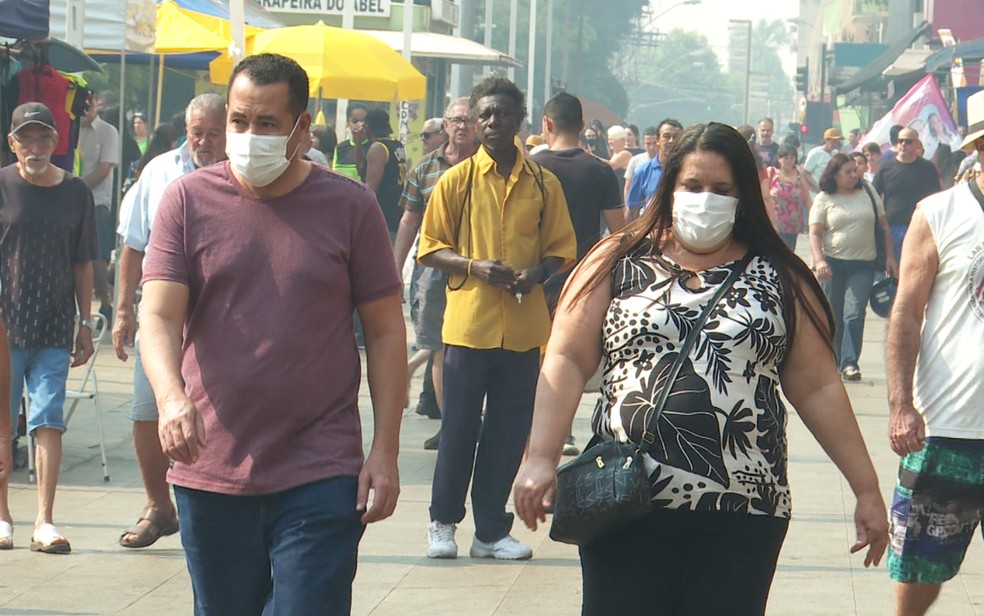 Entre as recomendações, está o uso de máscaras — Foto: Reprodução/EPTV