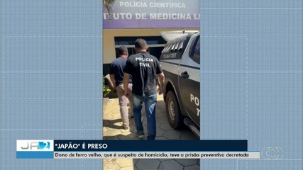 Dono de ferro velho, que é suspeito de homicídio, teve a prisão preventiva decretada