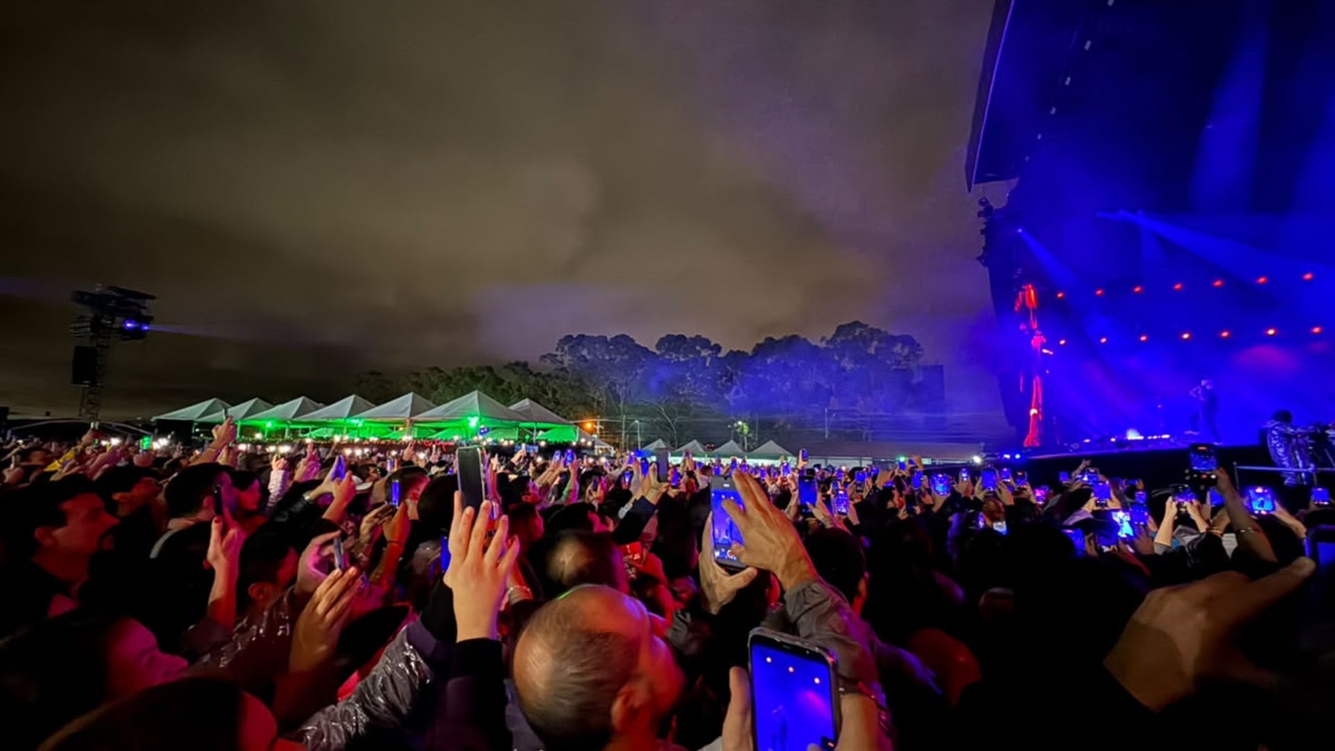 Maroon 5 em Rio Preto — Foto: Henrique Souza/g1