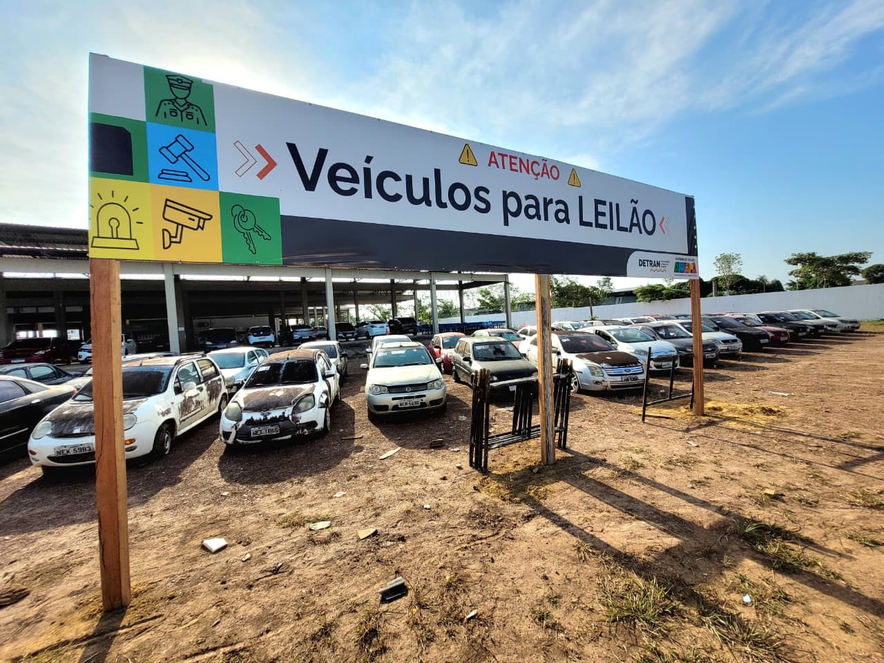 Leilão on-line do Detran Amapá oferece 233 veículos; veja como participar