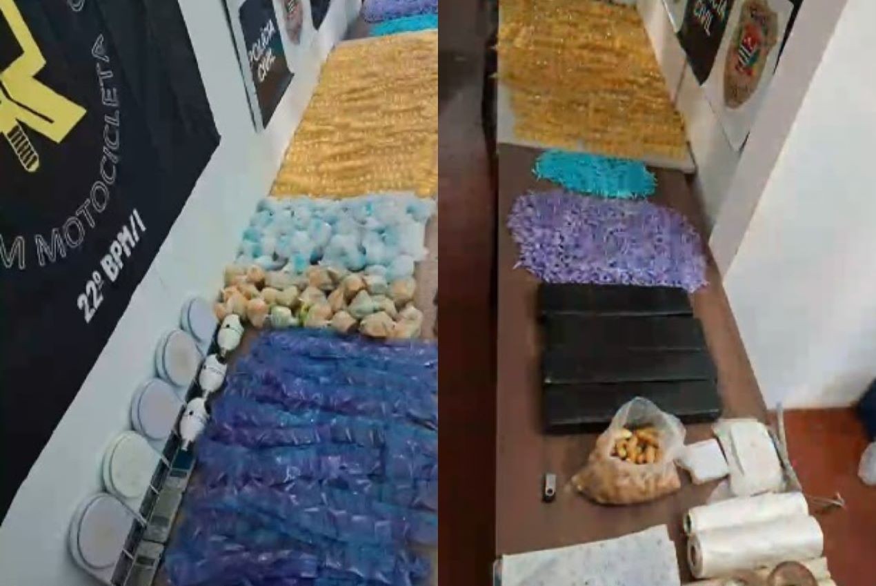 Polícia prende trio suspeito de tráfico de drogas durante operação em São Miguel Arcanjo