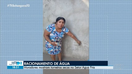 Moradores do Setor Água Fria sofrem com racionamento de água; saiba mais