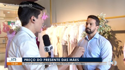 Procon encontra variação de até 150% em produtos vendidos no Dia das Mães
