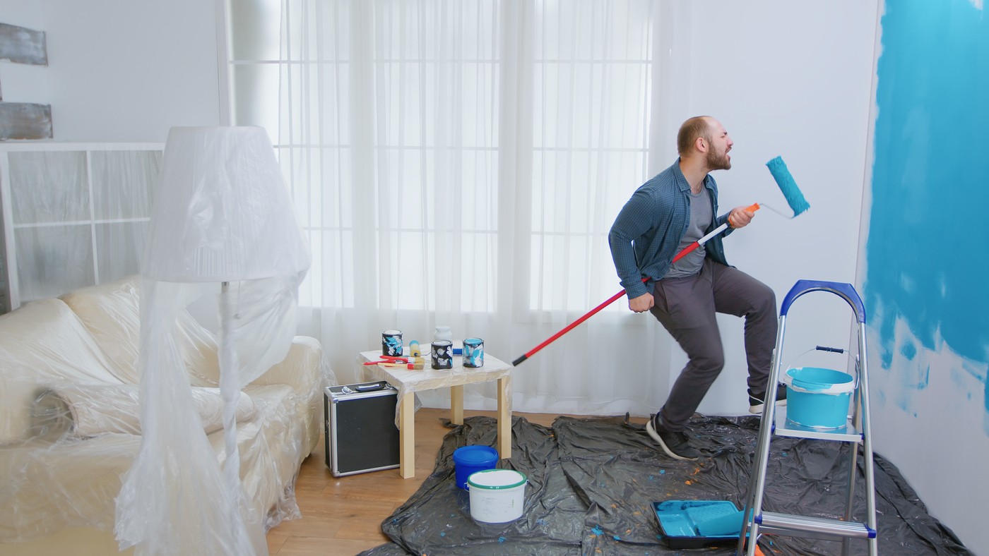 Dá para pintar sem sujeira? Descubra como transformar a casa sem bagunça