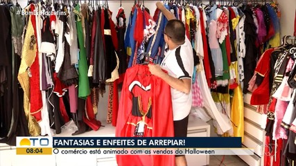 Comércio de Palmas prepara estoques para as vendas do Halloween