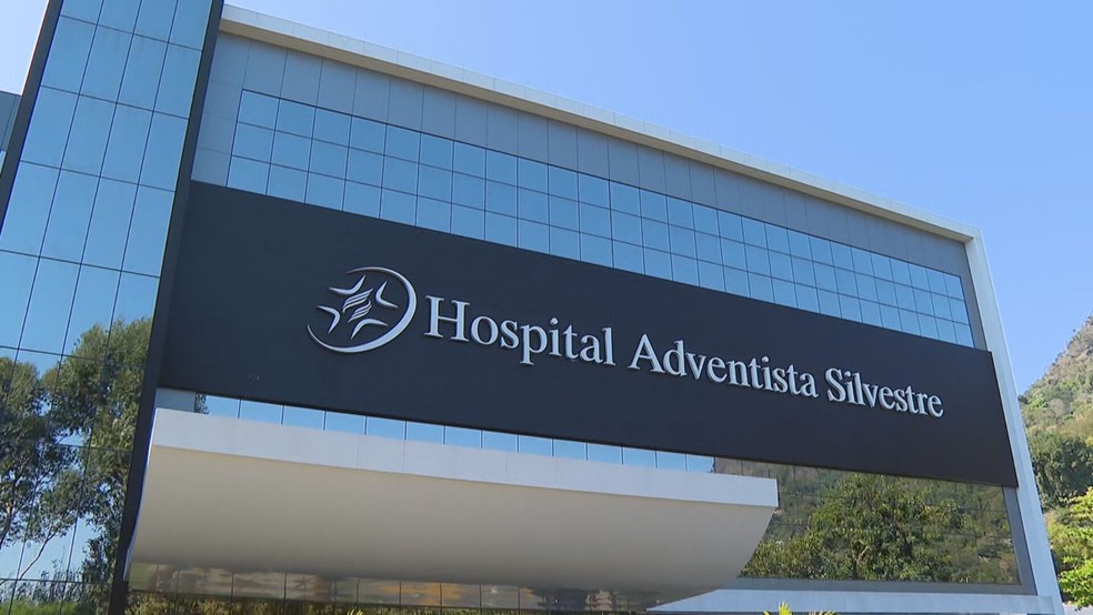 Hospital Silvestre, no Cosme Velho, na Zona Sul do Rio — Foto: Reprodução/ TV Globo