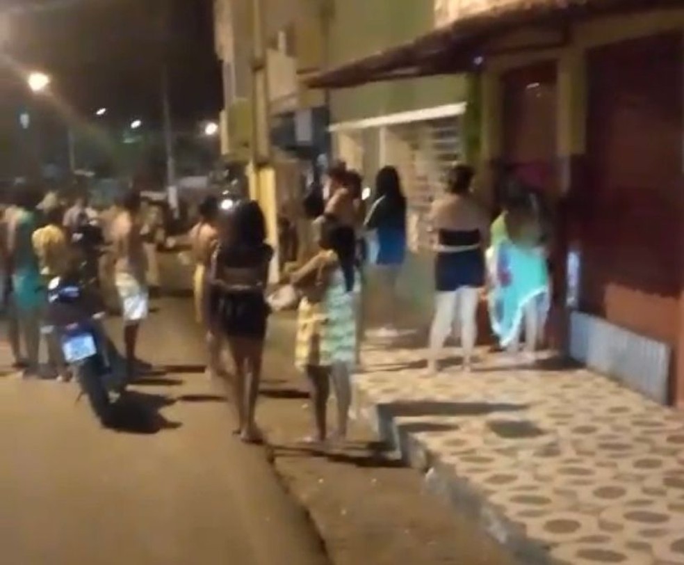 Crime aconteceu no bairro Conquista, em Ilhéus, no sul da Bahia — Foto: Reprodução/Redes Sociais