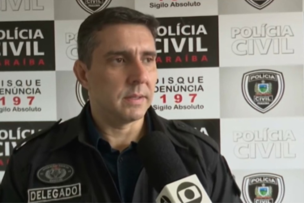 Delegado Braz Morroni est� entre os presos da opera��o � Foto: Reprodu��o/TV Cabo Branco