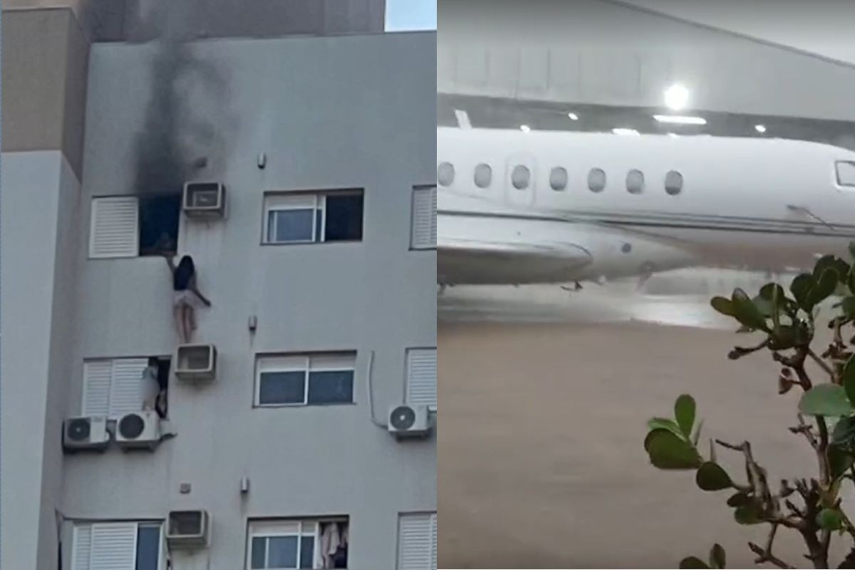 Mau tempo adia transferência de advogada que salvou mãe e criança de incêndio para hospital referência em tratamento de queimados no Paraná