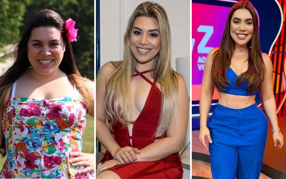 A cantora Naiara Azevedo ao longo dos anos — Foto: Reprodução/Redes Sociais/Gshow