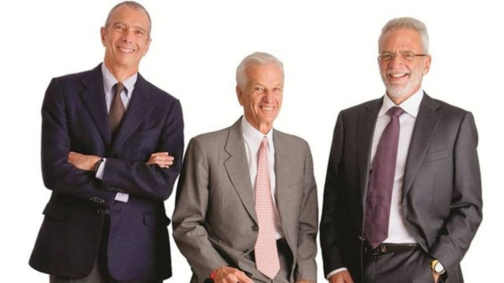 Carlos Alberto Sicupira, Jorge Paulo Lemann e Marcel Herrmann Telles, sócios da 3G Capital, principais acionistas da Americanas — Foto: Divulgação
