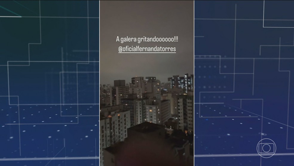 Brasil comemora Globo de Ouro de Fernanda Torres — Foto: Reprodução/TV Globo